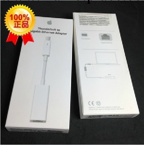 正品蘋果 Thunderbolt 至千兆以太網轉接器 AIR網卡 雷電口轉網卡工廠,批發,進口,代購