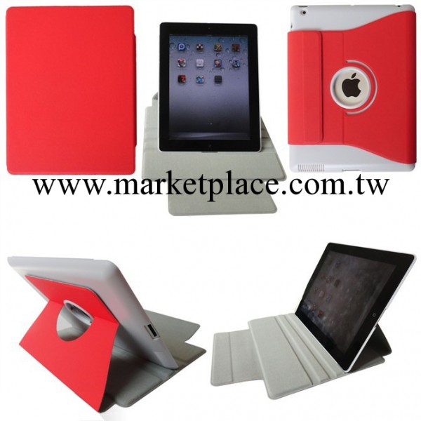 廠傢直售ipad 3旋轉皮套工廠,批發,進口,代購