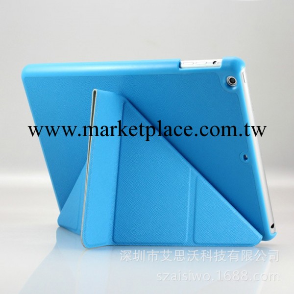 新款蘋果平板電腦ipad 5/ air智能休眠皮套變形支架保護套 批發工廠,批發,進口,代購