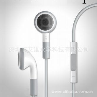 正品apple蘋果耳機 iphone4/4s耳機 ipad2耳機 蘋果線控耳機工廠,批發,進口,代購