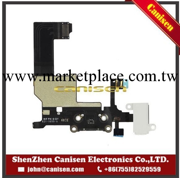 供應原裝iphone5尾插排線 iphone5 parts canisen工廠,批發,進口,代購