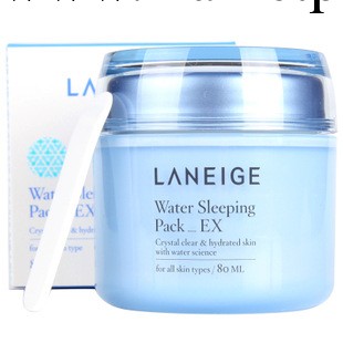 蘭芝Laneige 鎖水滋養睡眠面膜80ml 美白保濕強效補水抗敏工廠,批發,進口,代購