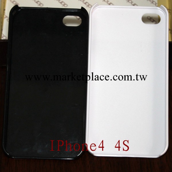 廠傢批發 iPhone手機殼素材 蘋果4 4s手機素材殼 單底pc凹槽殼工廠,批發,進口,代購