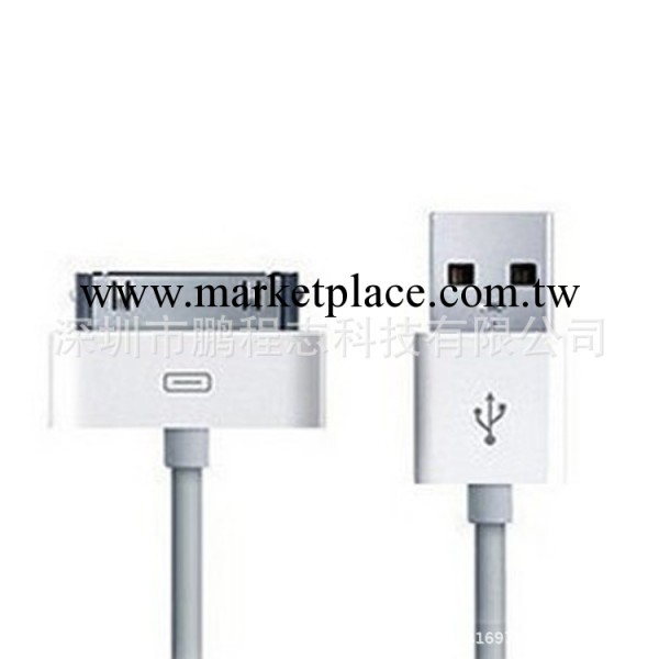 工廠直銷蘋果IPHONE4S通用USB數據線充電線1米廠傢批發工廠,批發,進口,代購