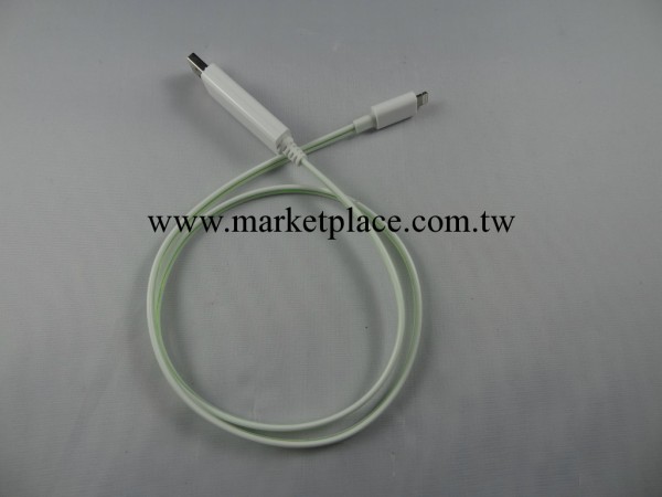 USB發光線 蘋果發光數據線 iphone流水數據線 usb 創意usb工廠,批發,進口,代購
