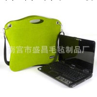 蝴蝶型毛氈電腦包新穎時尚歐美風范低碳環保工廠,批發,進口,代購