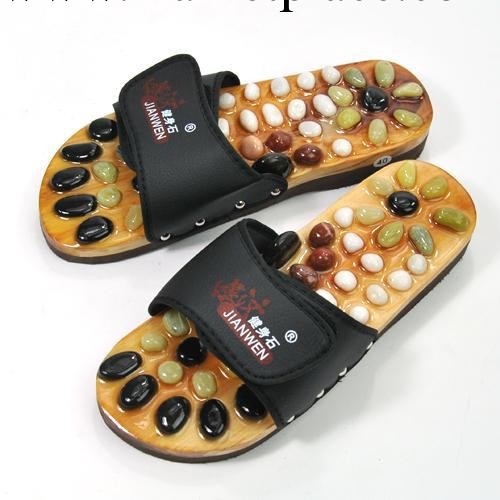 廠傢直銷 創意時尚日韓流行保健鵝卵石按摩拖鞋批發・進口・工廠・代買・代購