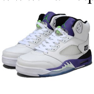 廠傢供應籃球鞋AIR#JORDAN5代精品版AJ5白紫女款工廠,批發,進口,代購