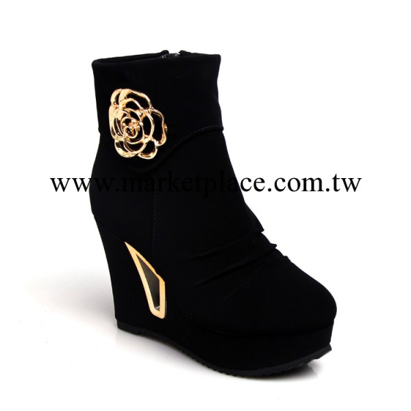 【精品促銷】2013新款歐美女鞋 坡跟女士鞋單鞋批發 5981批發・進口・工廠・代買・代購