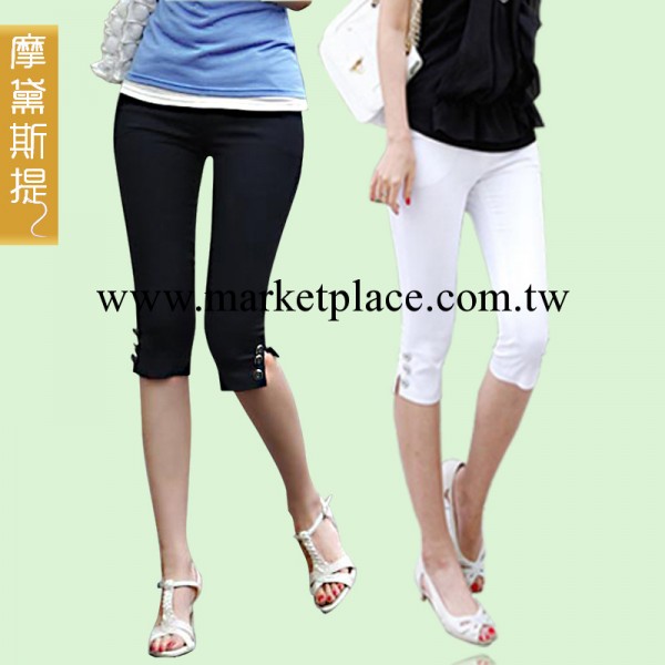 淘寶熱賣 2013女裝夏季韓版新款女褲內搭褲 七分褲 中腰女褲工廠,批發,進口,代購