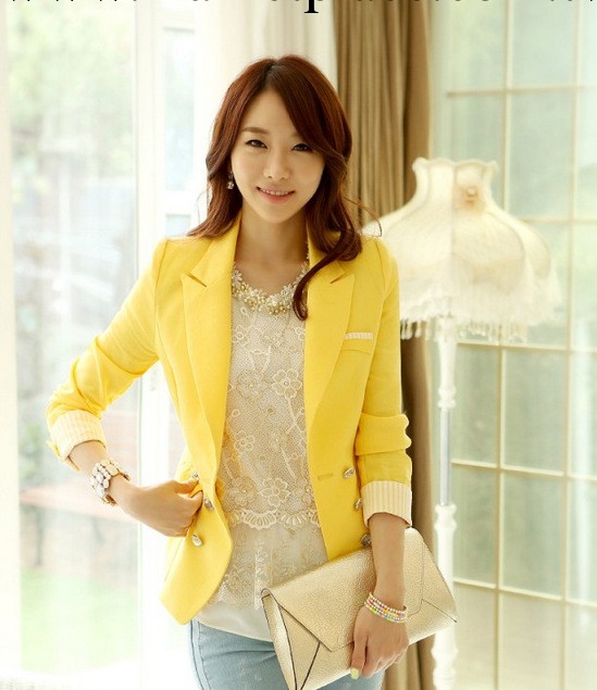 2013春秋裝新款修身小西服長袖小外套 小西裝女士外套工廠,批發,進口,代購