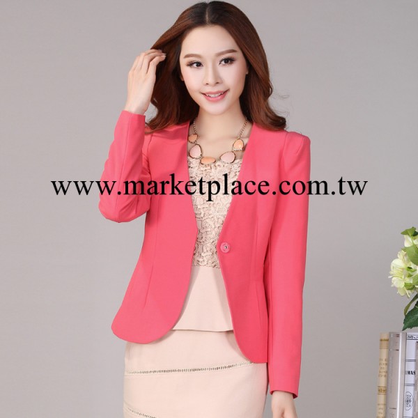 2013秋冬新款韓版女裝外套 休閒職業小西裝 簡約修身小西服外套工廠,批發,進口,代購
