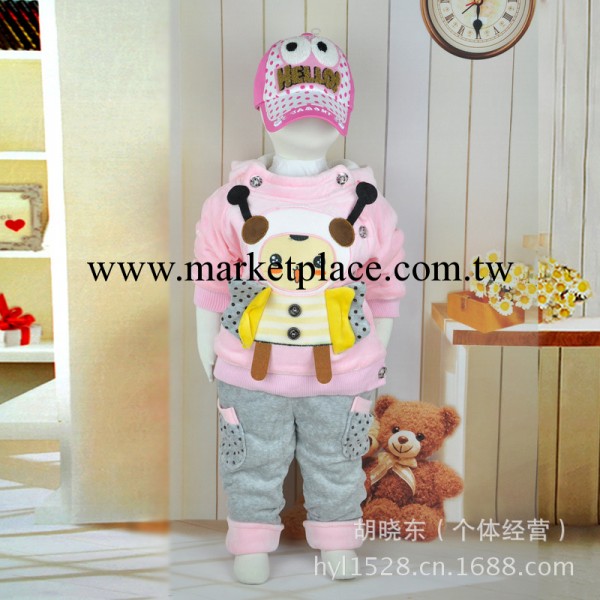 2013秋裝新品小聰娃610全棉寶寶衣服 嬰幼兒兩件套 童套裝工廠,批發,進口,代購