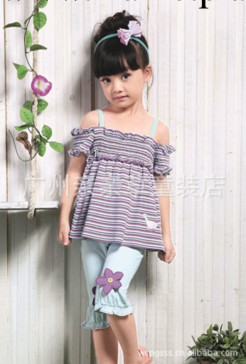 兒童套裝 女童套裝2013新品 清新可人工廠,批發,進口,代購