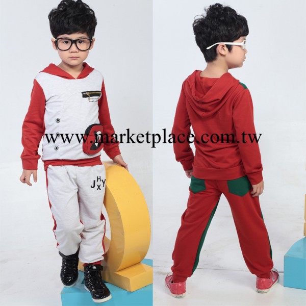 韓版外貿童裝套裝 秋季男童套裝熊貓 Z08兒童套裝批發廠傢直銷批發・進口・工廠・代買・代購
