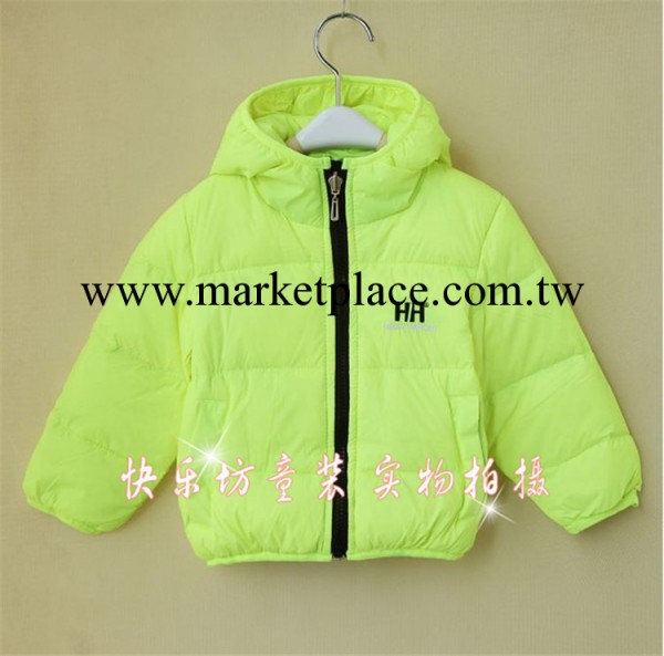 青島外貿童裝 秋冬新款男女童純色羽絨衣 正反可穿X05工廠,批發,進口,代購
