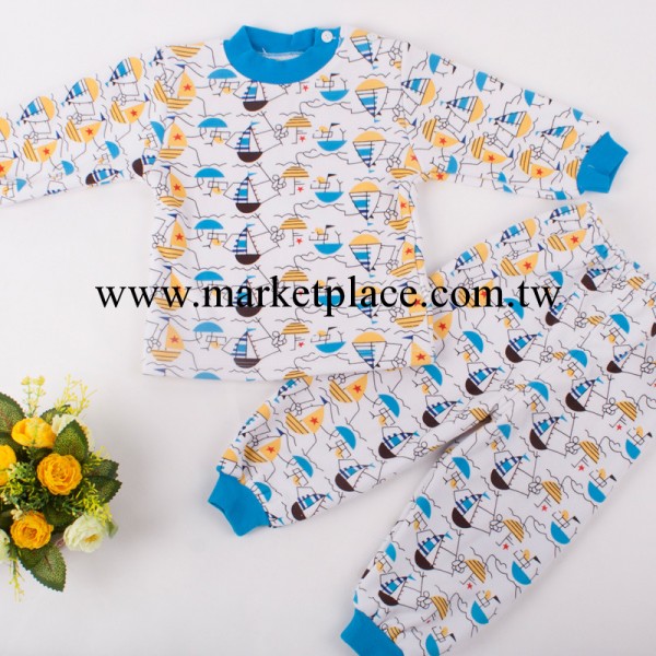 品牌童裝批發  秋裝新款B521056  嬰幼兒內衣套裝批發  廠傢直銷工廠,批發,進口,代購