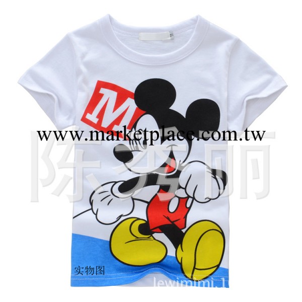 Disney童裝歐美品牌迪斯尼T恤 白色米奇老鼠2303-D工廠,批發,進口,代購