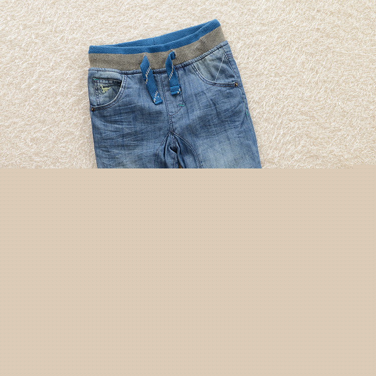 一棵樹童裝 秋冬新款 加厚男童長褲 一件代發 男童牛仔長褲工廠,批發,進口,代購
