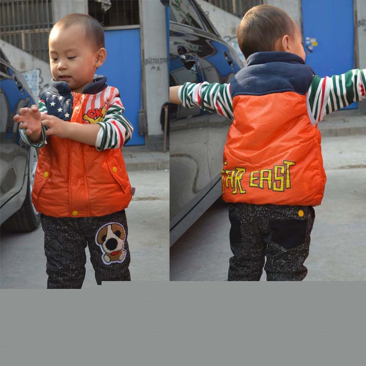 2013冬新款中小童純棉男童加厚夾棉保暖褲工廠,批發,進口,代購