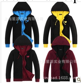 定做內膽加厚抓絨衛衣開衫 批發男式帶帽衫外套 定制拉鏈衛衣男式工廠,批發,進口,代購