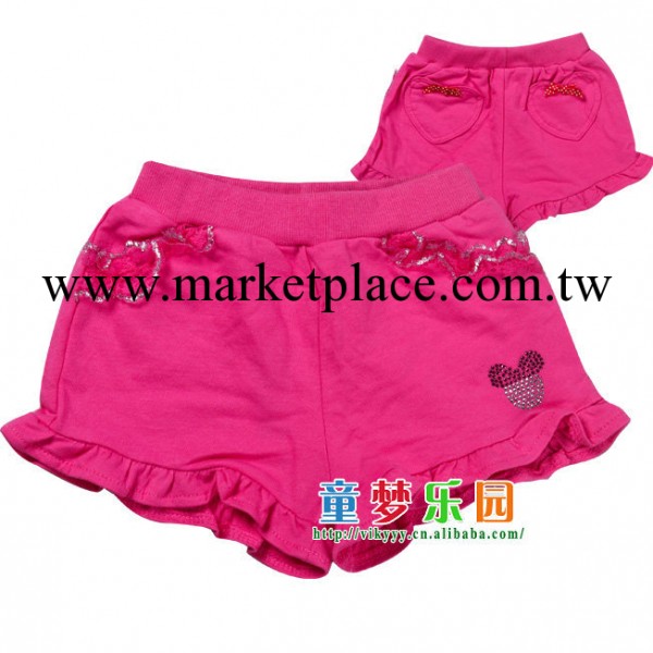 2013夏季新款卡通童裝童褲 兒童短褲 女童純棉褲子HB7031工廠,批發,進口,代購