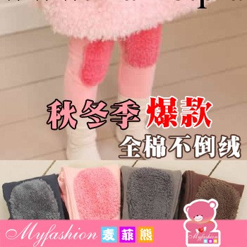 廣東品質童裝 2013冬款400g全棉環保竹炭絨|女童外貿品牌童褲4153工廠,批發,進口,代購