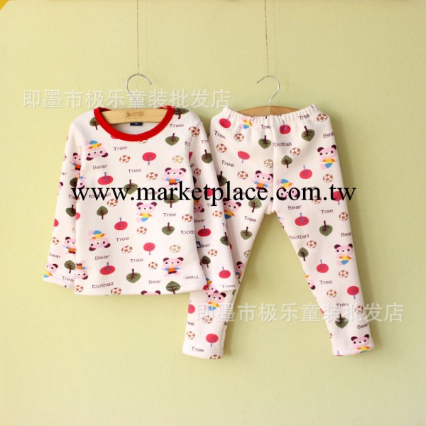 兒童保暖內衣批發 外貿精品女童內衣套裝 女童內衣套服工廠,批發,進口,代購