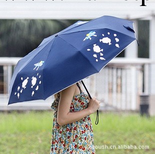 廠傢批發創意下雨遇水變色雨傘 晴雨兩用傘 防紫外線傘 魔術雨傘工廠,批發,進口,代購