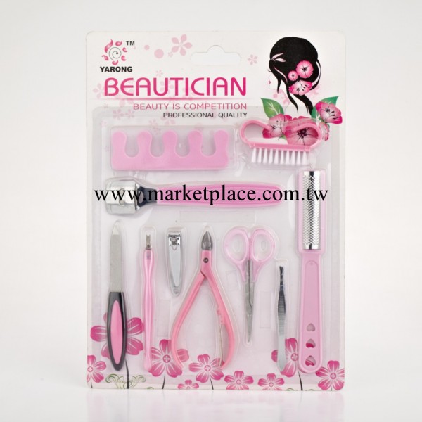 修指甲 美容美甲十件套 美甲護理組合工具 美甲用品套裝 批發工廠,批發,進口,代購