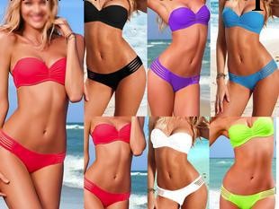 維多利亞的秘密bikini女士比基尼大小胸鋼托聚攏泳裝溫泉遊泳衣vs工廠,批發,進口,代購