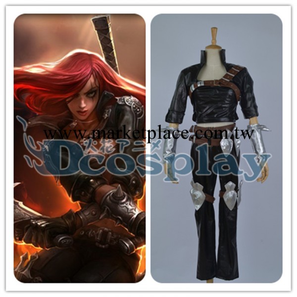 League Of Legends LOL 英雄聯盟Katarina cosplay服裝工廠,批發,進口,代購