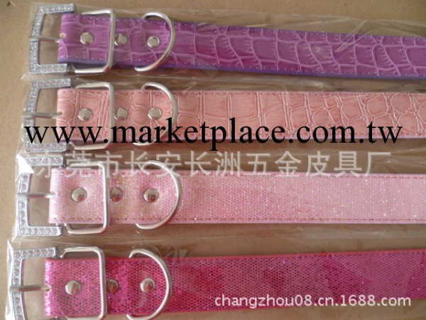 廠傢長期供應超大型寵物項圈  PU材質 寵物用品 寵物皮項圈工廠,批發,進口,代購
