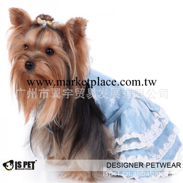 OEM訂做款式！春夏裝--林近天使寵物牛仔吊帶裙 寵物衣服/用品工廠,批發,進口,代購