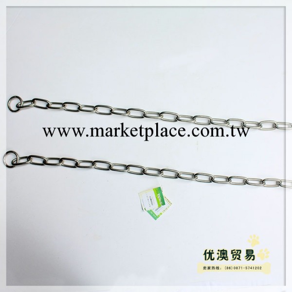寵物專用品 高級方目鏈 耐用防咬金屬鏈p鏈 狗用品 廠傢直銷批發工廠,批發,進口,代購