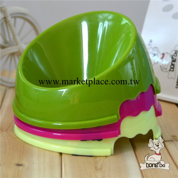 寵物用品 出口品質防滑寵物喂食碗 多色狗碗混批 寵物喂食盆工廠,批發,進口,代購