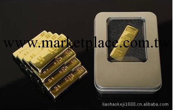 雅趣正品 商務禮品隨身碟 4G個性金塊/金條優盤 創意隨身碟 LOGO定制工廠,批發,進口,代購