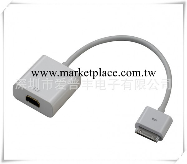 iphone4轉HDMI高清線 ipad轉HDMI線 蘋果4高清HDMI線工廠,批發,進口,代購
