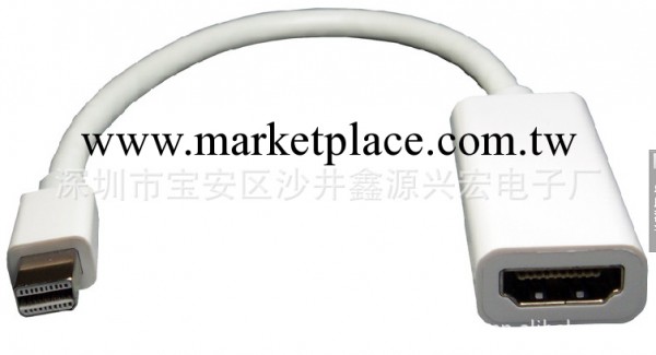 蘋果Thunderbolt Mini DisplayPort to HDMI/mini dp轉HDMI線工廠,批發,進口,代購