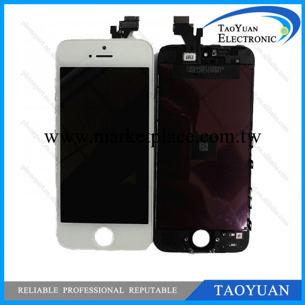 蘋果手機原裝屏幕 iphone5液晶 五代顯示屏 5g觸摸屏 lcd液晶總成工廠,批發,進口,代購