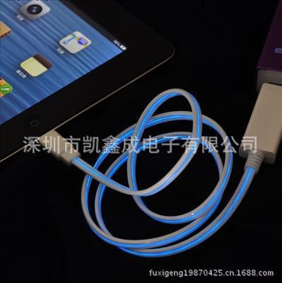 工廠大量供貨中 蘋果iphone5S/5C發光線 數據傳輸線 充電線工廠,批發,進口,代購