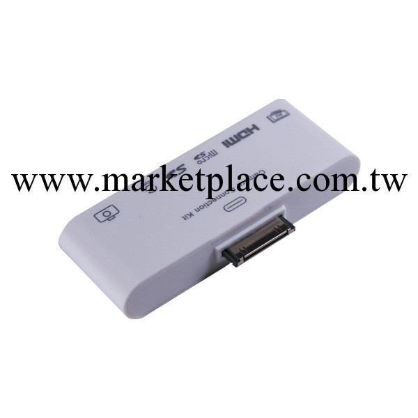 蘋果ipad多合一讀卡器 六合一讀卡器 帶HDMI與AV輸出 高清輸出工廠,批發,進口,代購