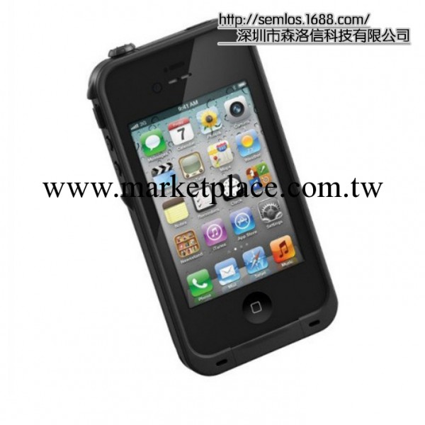 美國LifeProof iphone5s防水防摔三防外殼 蘋果4三防保護手機殼套工廠,批發,進口,代購