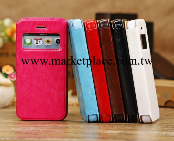 新款 蘋果iphone5C手機套 5C瘋馬紋皮套 手機保護皮套 批發工廠,批發,進口,代購