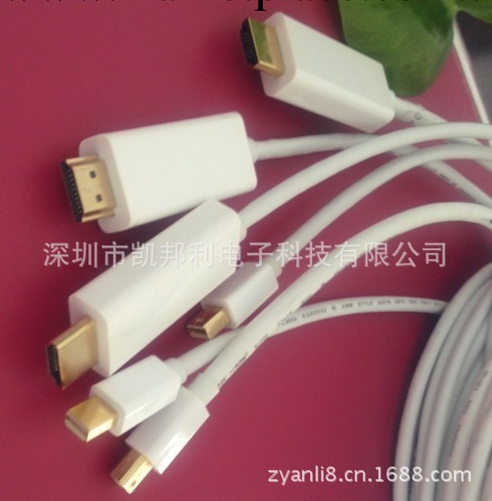 蘋果Mini displayport to HDMI 迷你dp轉hdmi高清線Mac1.5米工廠,批發,進口,代購