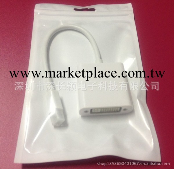 Mini Displayport to DVI頭 thunderbolt雷電口Mini DP接轉線工廠,批發,進口,代購