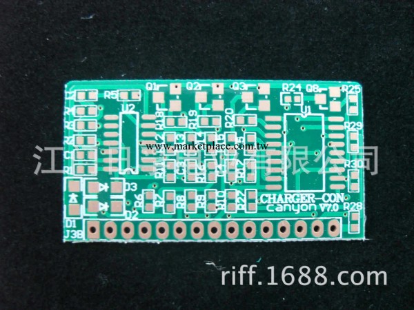 日孚電業 廠傢直供專業訂做 1.0MM[FR-4 雙面電路板PCB線路板]批發・進口・工廠・代買・代購