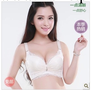 正品少女上托調整集中聚攏胸罩側收印花精油按摩胸罩性感白色內衣工廠,批發,進口,代購