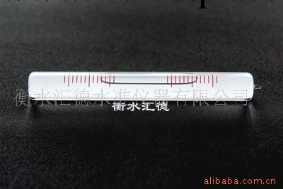 供應框式水平儀用高精度玻璃長水準泡 水準器水平泡工廠,批發,進口,代購