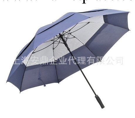 【安鼎禮品 創意新品】雙層高爾夫直桿傘 傘面料碰擊佈可定制定做工廠,批發,進口,代購